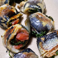 あおやがら's cooksnap of when they made アジの梅シソ巻.