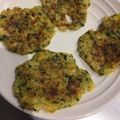 ポメちょん's cooksnap of when they made 離乳食後期手掴み食べ☆三色ライスお焼き.