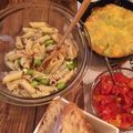 糠に釘入れたら's cooksnap of when they made 梅 and 枝豆 * * パスタサラダ.