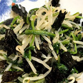かつぞう☆'s cooksnap of when they made ほうれん草ともやしの海苔ずあえ.