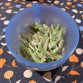 ☆hironon☆'s cooksnap of when they made ささげのごまマヨ和え.