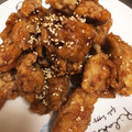 chiyuno's cooksnap of when they made 手羽先の唐揚げ(甘辛仕立て).