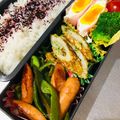 i_am_axxa's cooksnap of when they made ピーマンとウィンナーのコンソメ炒め.