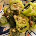☆たまり☆'s cooksnap of when they made ✽オクラのおかかまぶし♥梅ポン風味.