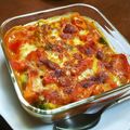 peteco's cooksnap of when they made 夏野菜のミートグラタン.
