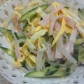 のじまさん's cooksnap of when they made 彩り綺麗☆もやしの中華風サラダ.