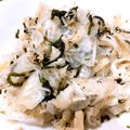 あずもこ♡'s cooksnap of when they made 大葉と海苔の大根サラダ.