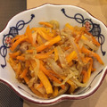 さいなる's cooksnap of when they made 人参と玉ねぎとツナ☆きんぴら.