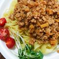 ともこキッチン's cooksnap of when they made 簡単・本格的☆ジャージャー麺.
