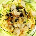 pnkdiamond's cooksnap of when they made ネギたっぷり和風パスタ.