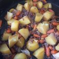 クックX811VB☆'s cooksnap of when they made 牛ひき肉で我が家の「肉じゃが」♪.