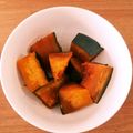 中島綾香's cooksnap of when they made 簡単10分◎ホクホクかぼちゃの煮物.