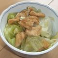 きらり流れ星's cooksnap of when they made キャベツと揚げの煮びたし★だし醤油で簡単.