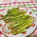赤い電話's cooksnap of when they made レンジでチンするだけ！アスパラバター.
