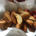 さやなみねこ's cooksnap of when they made 皮付きぶ厚切りフライドポテト♪.