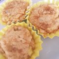 nishimo's cooksnap of when they made レンジで♡離乳食バナナきな粉蒸しパン.