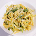 かほus's cooksnap of when they made 水菜とじゃがいものマヨネーズ炒め.