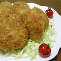ジュビー's cooksnap of when they made 鶏ひき肉のハンバーグ.