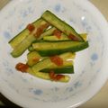 白いぐれーぷ's cooksnap of when they made きゅうり梅炒め.