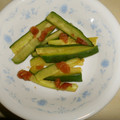 白いぐれーぷ's cooksnap of when they made きゅうり梅炒め.