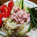 まあちゃんとペロ's cooksnap of when they made きのう何食べた？風ツナそうめん.