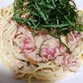 PERO✯'s cooksnap of when they made 混ぜるだけ✤トマトとツナの簡単冷製パスタ.