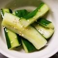 まりも母ちゃん。's cooksnap of when they made 作り置き☆和風だしとお酢で味染みきゅうり.