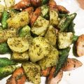 Aｙ＠'s cooksnap of when they made オクラとソーセージ☆バジルソース炒め.