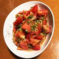 クックKC557C☆'s cooksnap of when they made 簡単☆トマトとザーサイのサラダ.