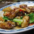 1646's cooksnap of when they made 牡蠣のピリ辛炒め.