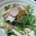 えみんちゅ＊'s cooksnap of when they made 水菜のガーリック炒め.
