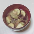 料理初心者のレポ♡'s cooksnap of when they made 茄子とみょうがのお味噌汁.