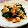 あーこ姐's cooksnap of when they made もう１品に。モロヘイヤとちくわの簡単炒め.