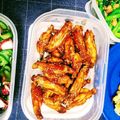 ｱｯﾋﾟｰ's cooksnap of when they made シンプル簡単 手羽中の甘辛照り焼き.