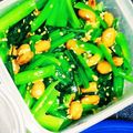 ｱｯﾋﾟｰ's cooksnap of when they made 小松菜と納豆のめんつゆナムル。.