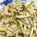 かつぞう☆'s cooksnap of when they made 鶏ささみときゅうり♪だし醤油ワサビ和え♡.