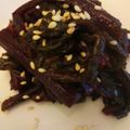＄ophie's cooksnap of when they made ビーツの茎の佃煮.