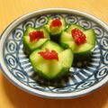 もんしゅしゅ's cooksnap of when they made 私が出来る胡瓜の飾り切り.