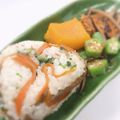 まこさんど's cooksnap of when they made きんぴらゴボウのおにぎり.