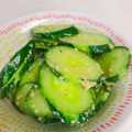 へい♡ゆー♡'s cooksnap of when they made 超簡単！きゅうりのナムル風 漬け物.