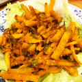 おぅぷん's cooksnap of when they made かぼちゃのきんぴら.