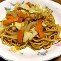 もとちゃ's cooksnap of when they made カレー焼きそば.