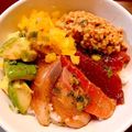 きょろすけぱん's cooksnap of when they made マグロのたたきとアボカドのネバネバ丼.
