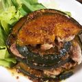 低カロ探検隊's cooksnap of when they made レンジでかぼちゃと豚肉のハニーマスタード.