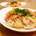 しじみごはん's cooksnap of when they made 絶対失敗しないシーフードソース焼きそば.