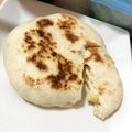 のんキャプ's cooksnap of when they made 無印のナンミックスで！チーズクルチャ.