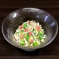 パールラン's cooksnap of when they made 簡単！オクラ☆えのき☆梅干しの胡麻和え.