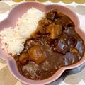 むちmuchiko's cooksnap of when they made 肉じゃがのあまりでめちゃうまカレーライス.