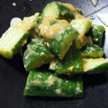 のんびりさとし's cooksnap of when they made たたき胡瓜のゴマ味噌和え*.