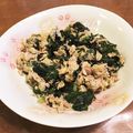 いやんのん＊'s cooksnap of when they made ★簡単副菜★レタスとツナの卵とじ.